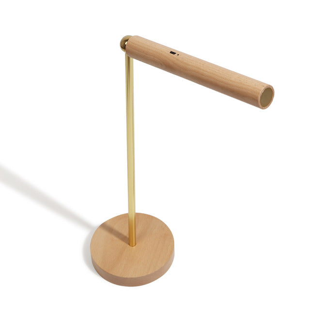 Minimalist Wooden Desk Lamp
