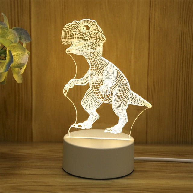 Kids 3D LED Creative Night Lamp