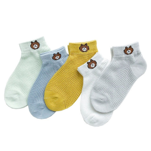 Cotton Mesh Baby Socks