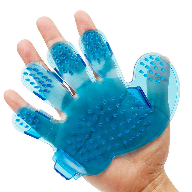 Pet Grooming Brush Glove