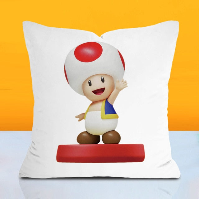 Super Mario Bros Pillow with Cover