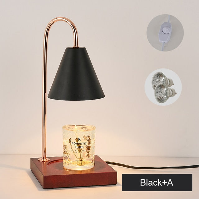 Table Lamp Melting Candles