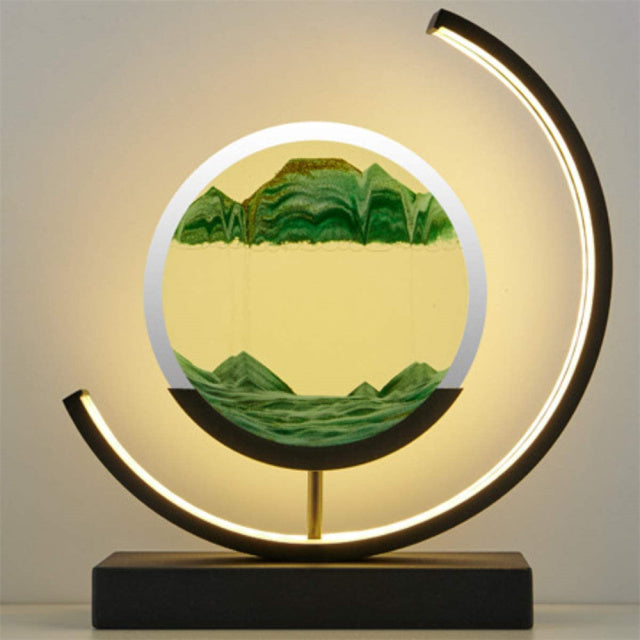 3D Quicksand Table Lamp