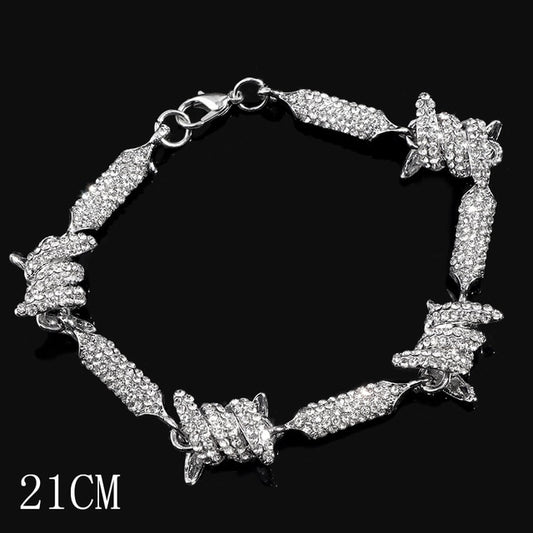 Crystal Cuban Link Bracelet