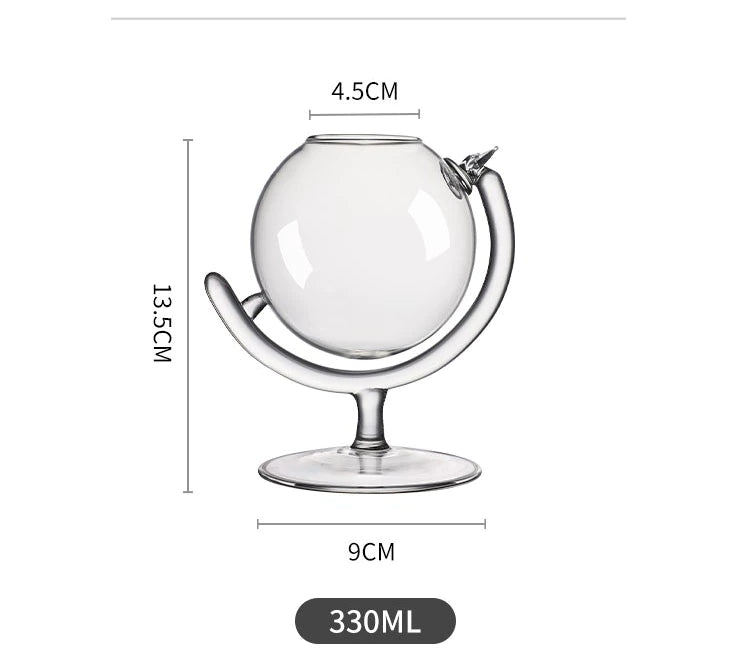 330ml Creative Globe Design Cocktail Glass