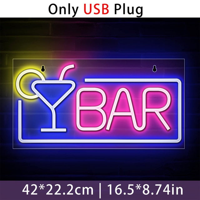 USB Powered Neon Light Sign
