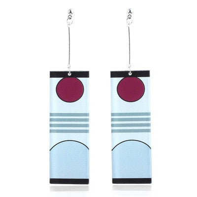 Acrylic Tanjiro Earrings