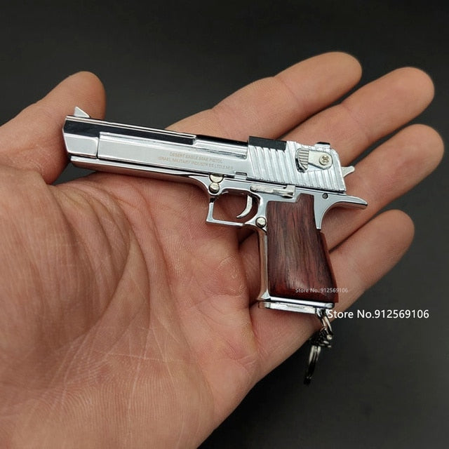 Pistol Toy Gun Miniature Model.