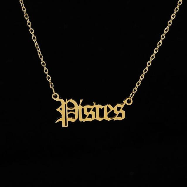 Rapper Letter Necklace