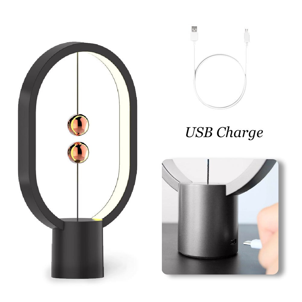 USB Rechargeable LED Balance Creative Light