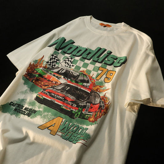 Vintage Racing Cars Graphic T Shirts