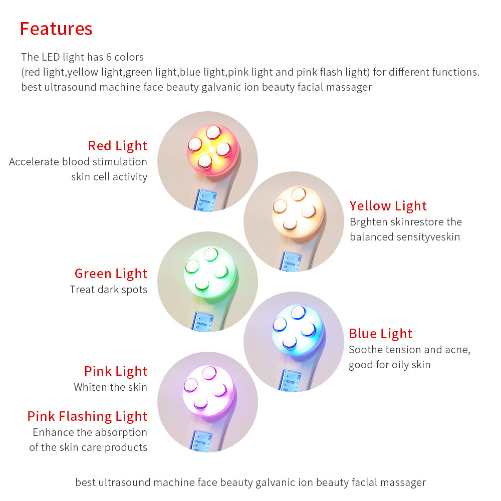 LED Facial Massage Device