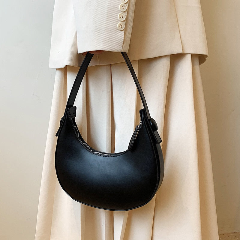 Leather Cute Hobo Hand Bag