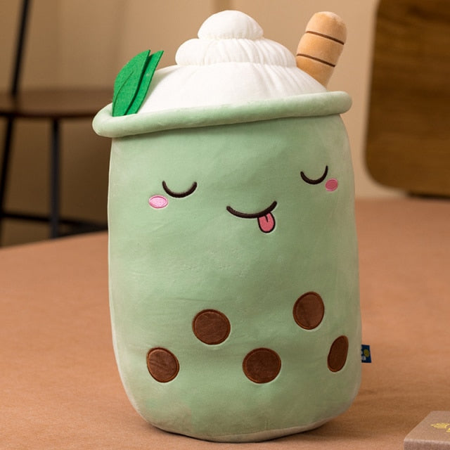 Cute Boba Milk Tea Plushie Toy