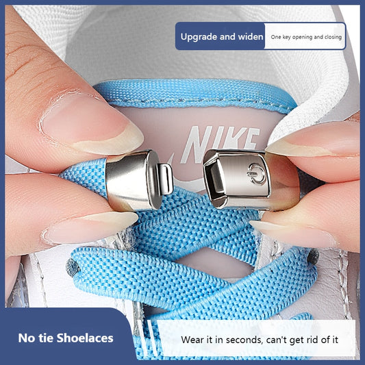 Press Lock Shoelaces without Ties