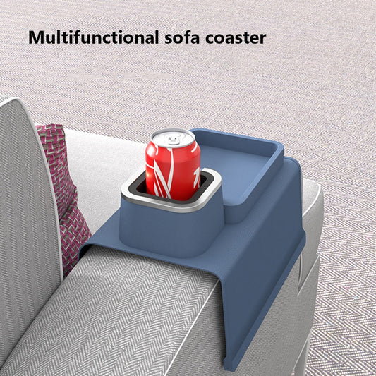 Silicone Sofa Armrest Cup Holder Tray