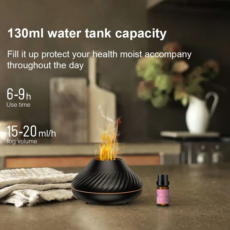 7 Color Flame Humidifier
