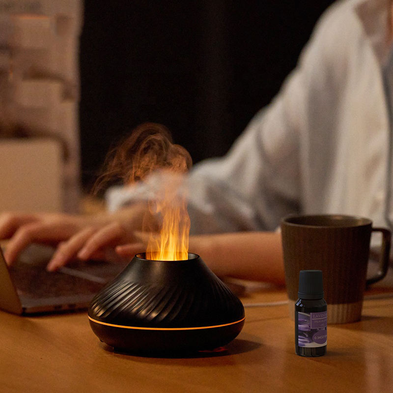 7 Color Flame Humidifier