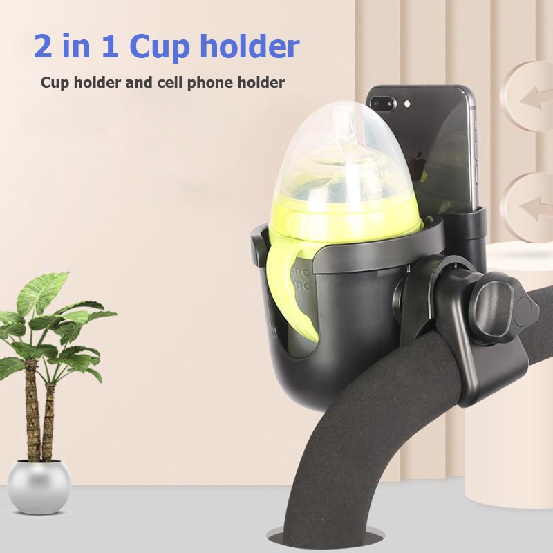 Travel Pro 2-in-1 Cup and Phone Holder