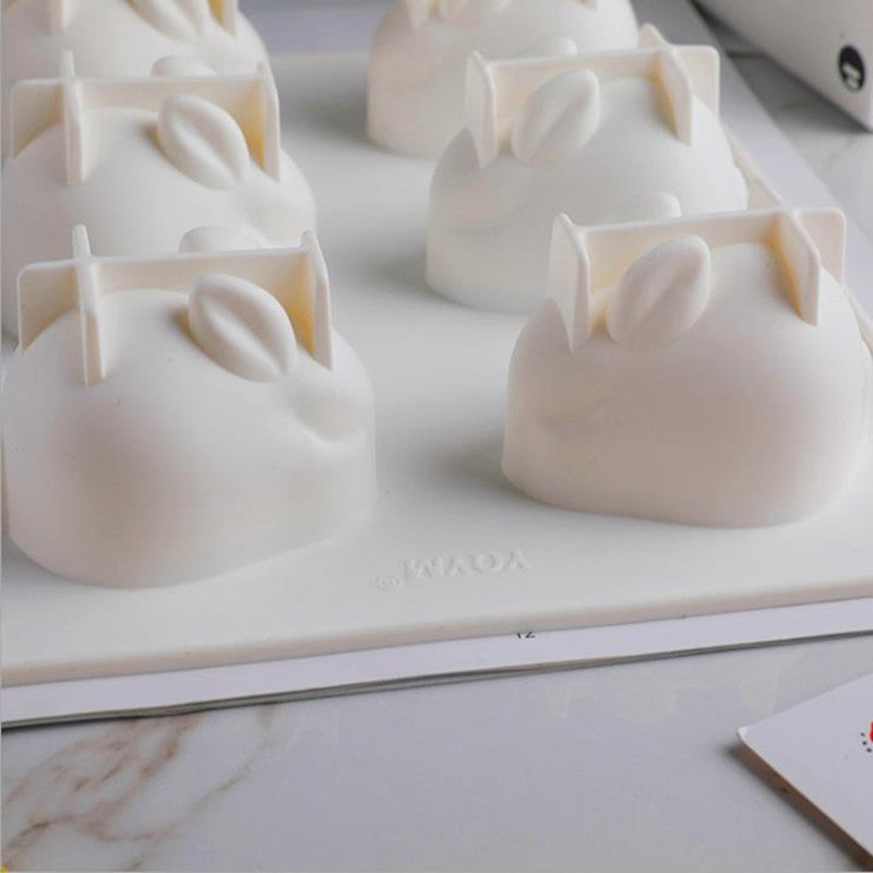 Rabbit-Shaped Cake Mold