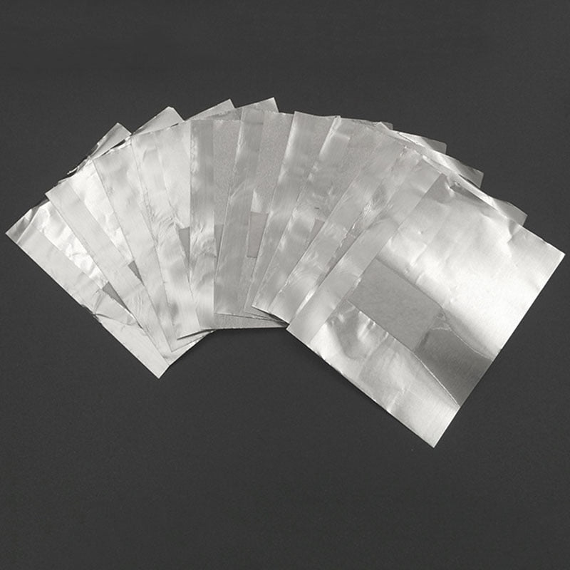 Aluminum Foil Nail Polish Remover