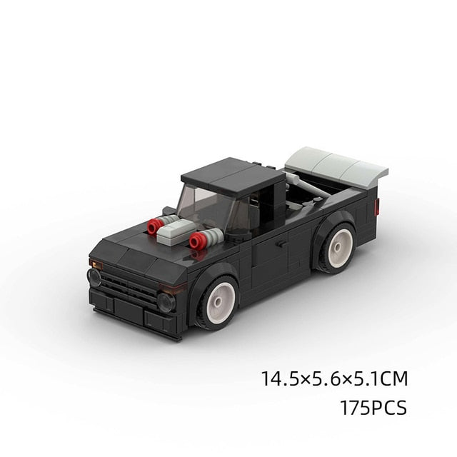 Speed Racing City Car Sport Brick Toy