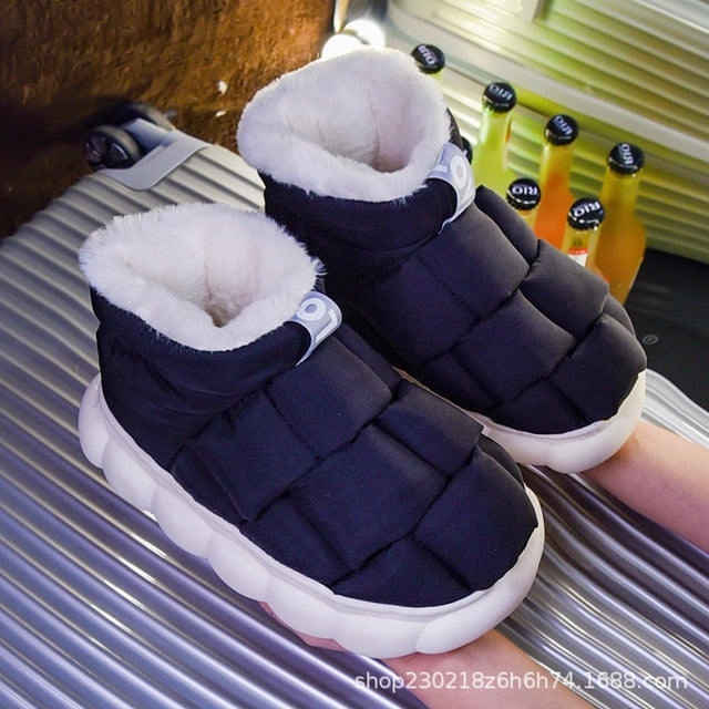 Warm Plush Lining Slippers