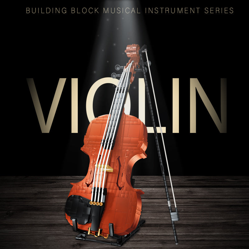 Violin Building Blocks Toy