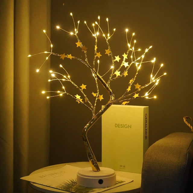 Christmas Greeting Tree Light