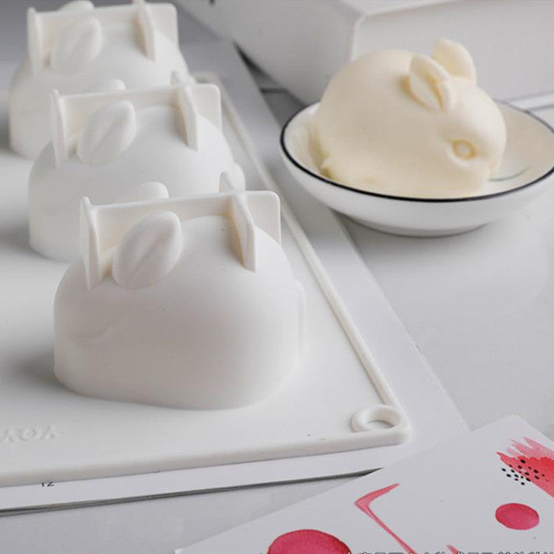 Rabbit-Shaped Cake Mold