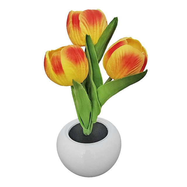 Flowerpot Potted Table Lamp