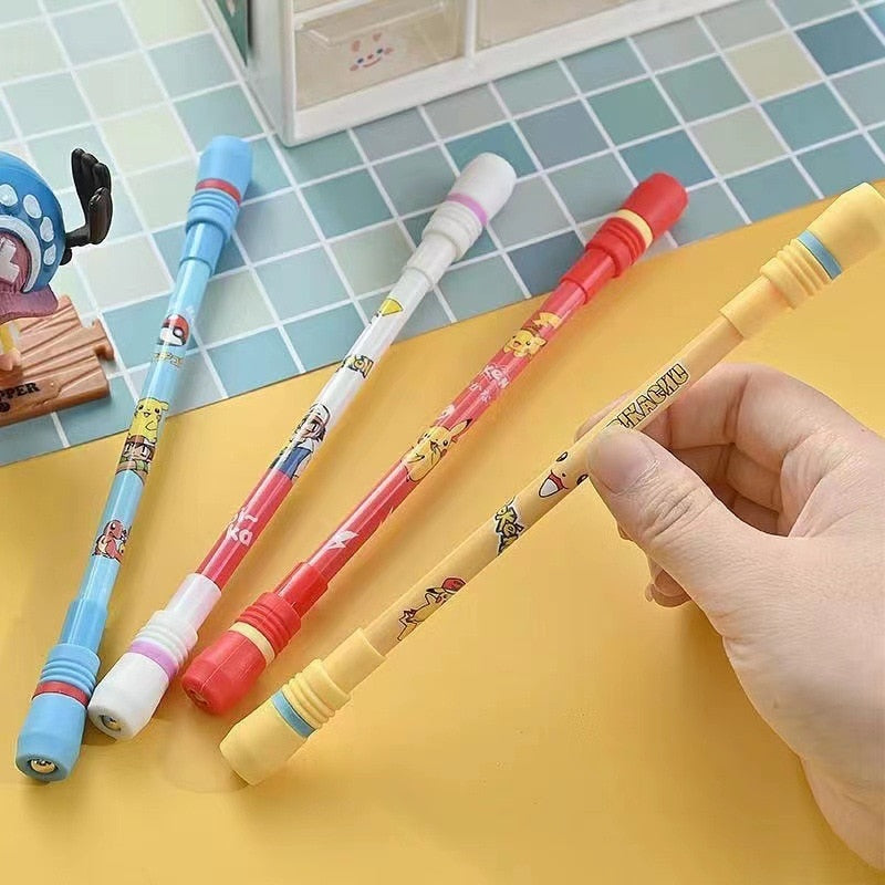 Cutie Character LED Spinning Pen